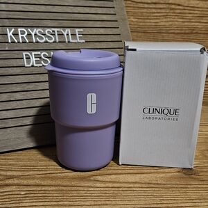 Clinique Lavender Travel Water Cup